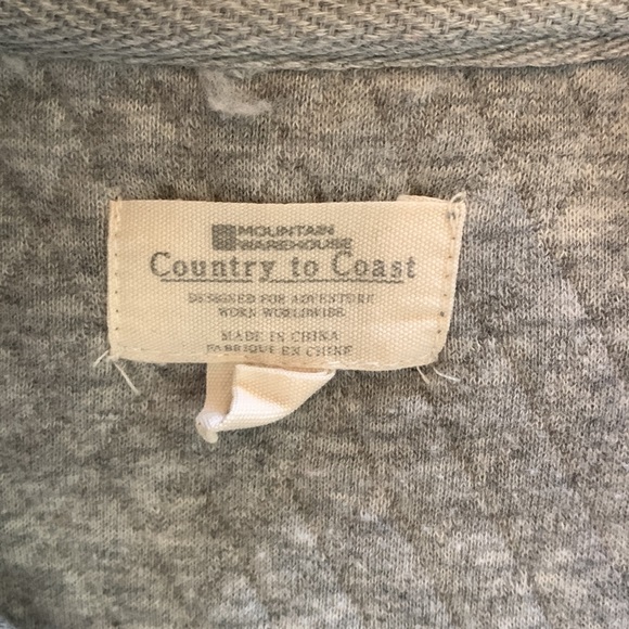 Mountain Warehouse Pull Over Half Zip Grey UK S US 4 - Picture 2 of 4